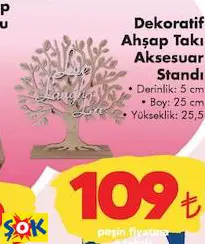 DEKORATİF AHŞAP TAKI AKSESUAR STANDI DEKORATİF AHŞAP TAKI AKSESUAR STANDI
